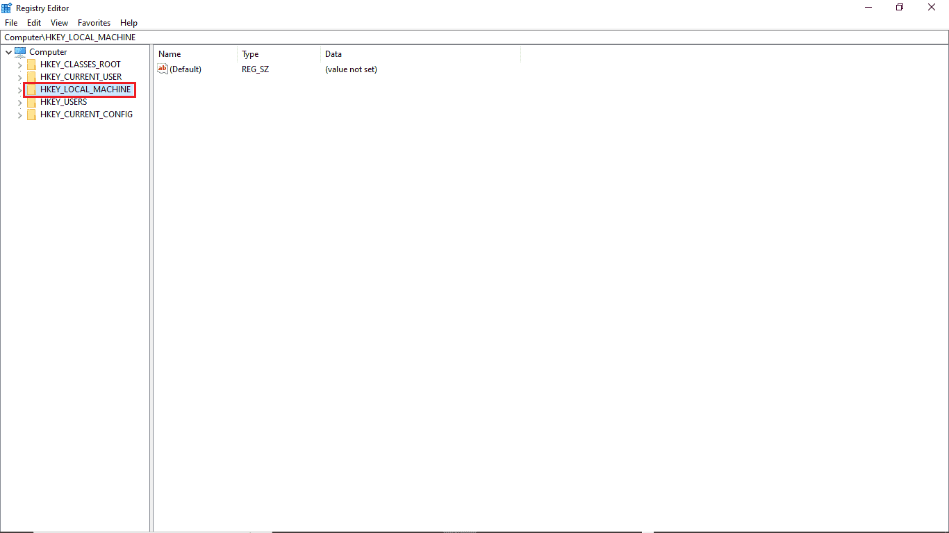 locate HKEY LOCAL MACHINE. Fix you dont have permission to enable or disable device wake