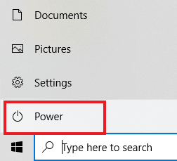 Click on power. Why is my Facebook Not Updating