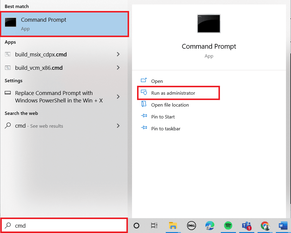 Run command prompt as administrator. Fix Windows 10 An Attempt Was Made to Reference a Token
