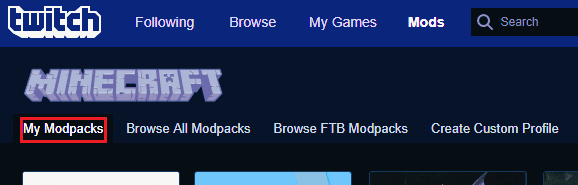 My Modpacks