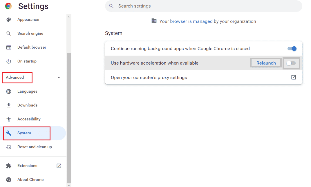 Expand the Advanced tab and click on the System tab. Fix Twitch Resource Format Not Supported in Windows 10