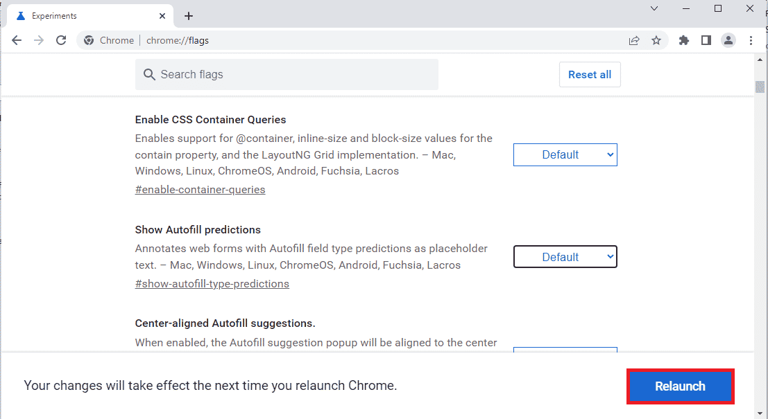 Click on the Relaunch button. Fix Twitch Resource Format Not Supported in Windows 10