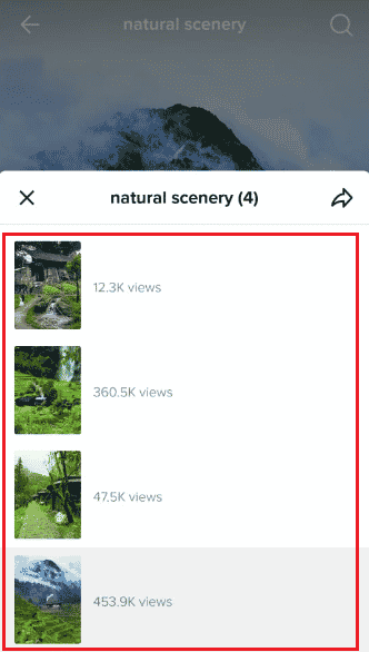 choose any desired video you would like to watch