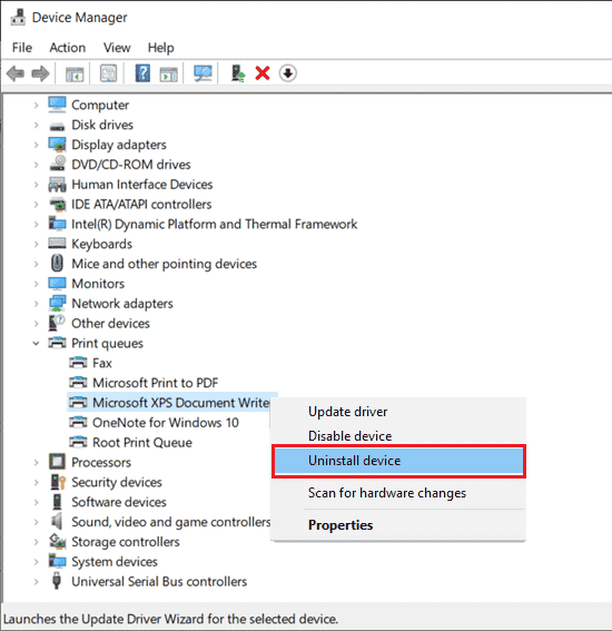 Reinstall Printer Drivers