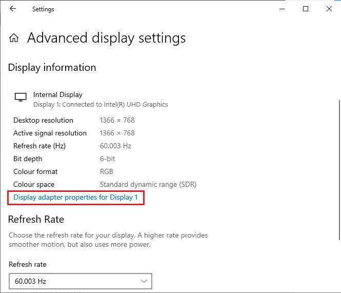 click on System setting