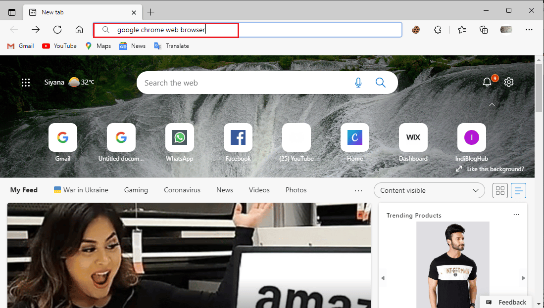 open your web browser and search for google chrome web browser. Fix Chrome Errors While Searching for Harmful Software
