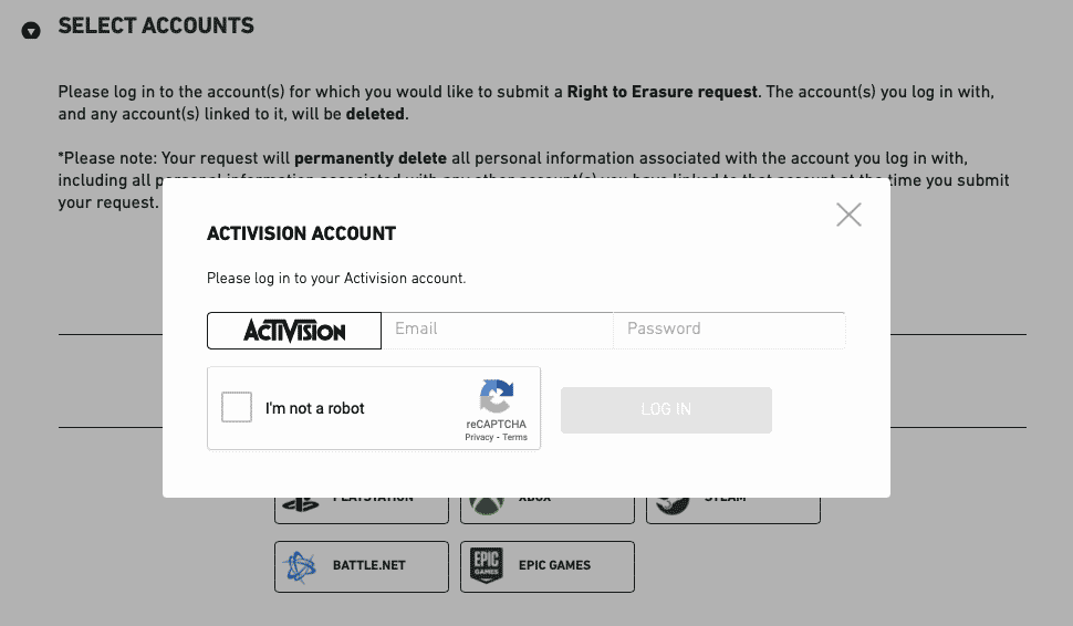enter your email and password