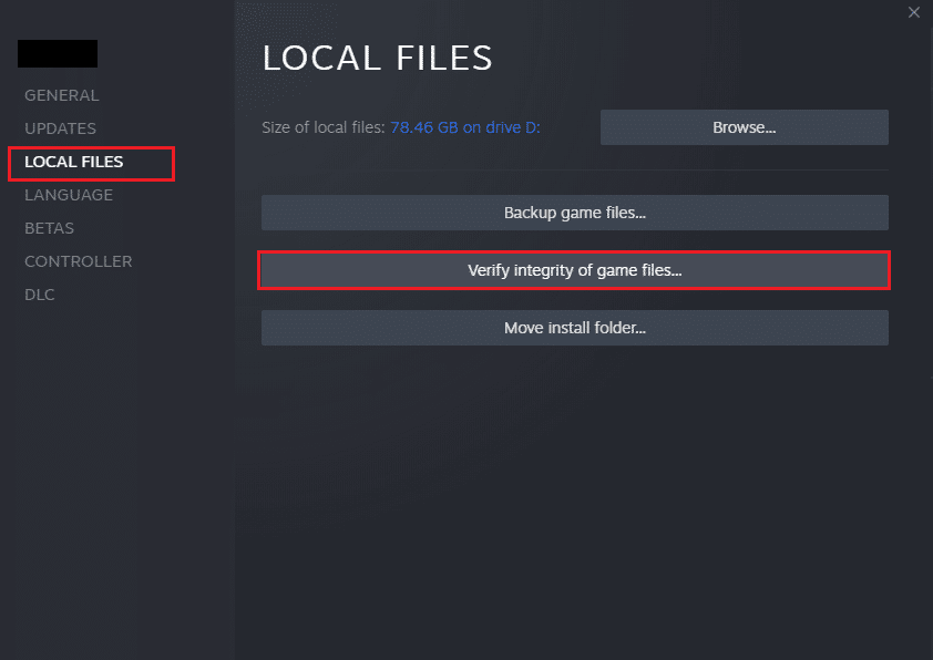 Check Game Files Integrity. Fix FiveM Could Not Load Citizen DLL in Windows 10