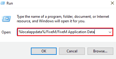 Enter localappdata FiveM FiveM Application Data