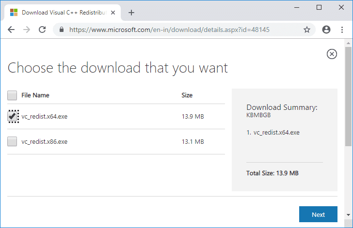 Click on Next. Fix FiveM Could Not Load Citizen DLL in Windows 10
