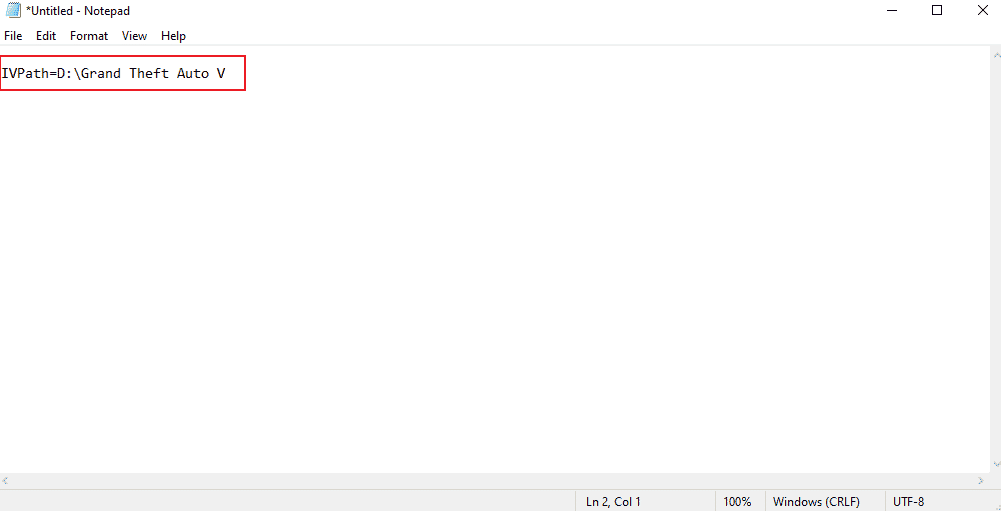 notepad. Fix FiveM Could Not Load Citizen DLL in Windows 10