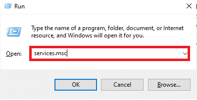 type services.msc and hit Enter. Fix Witcher 3 Crashing on Windows 10