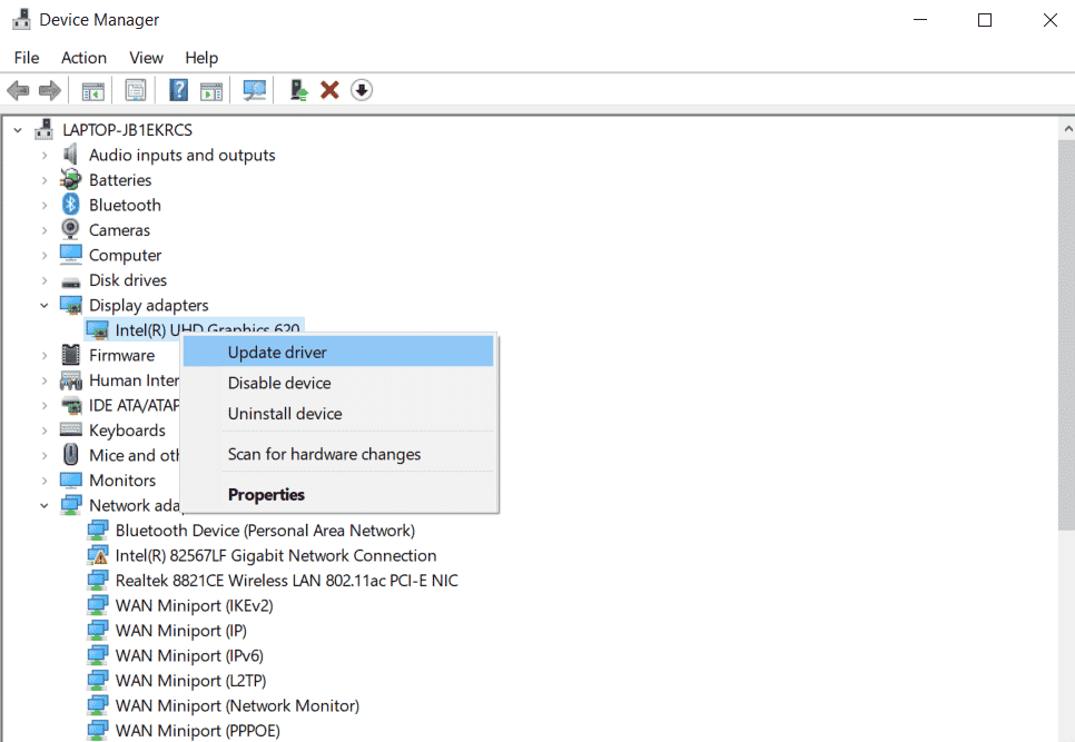 Update graphics driver