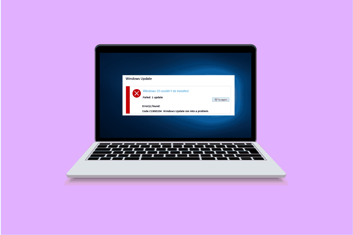 Fix Windows 10 Update Error 0xc1900204