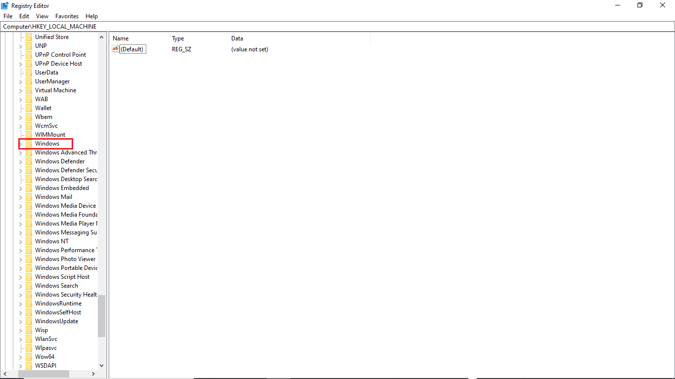 open windows. Fix Windows 10 Update Error 0xc1900204