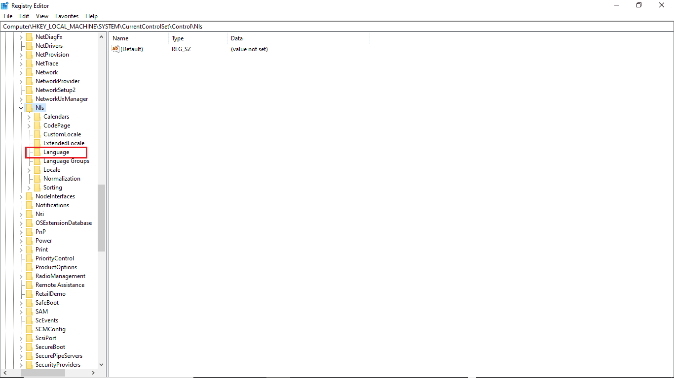 launch language keyfolder
