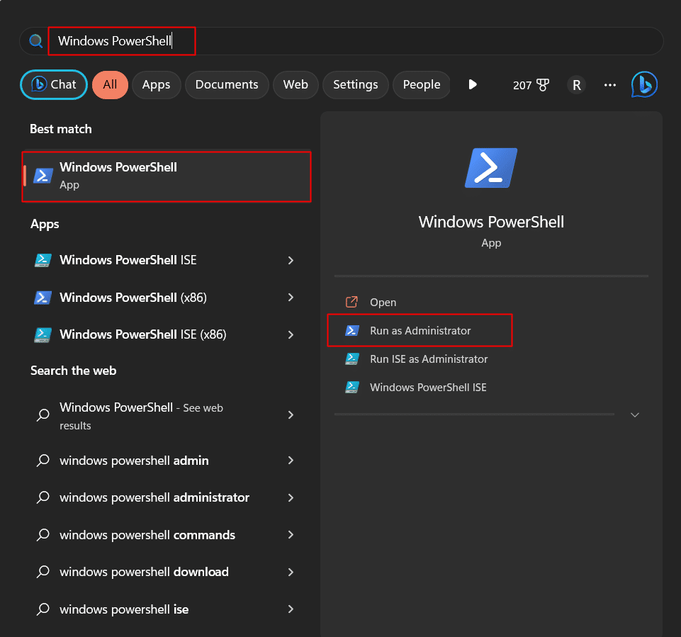 open Windows PowerShell as administrator. How to Remove Bing Chat Button from Microsoft Edge