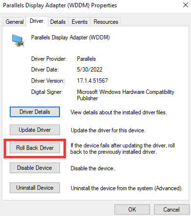 Roll back graphics drivers. Fix Desktop Window Manager Stopped Working