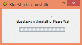 download the Bluestacks uninstaller tool