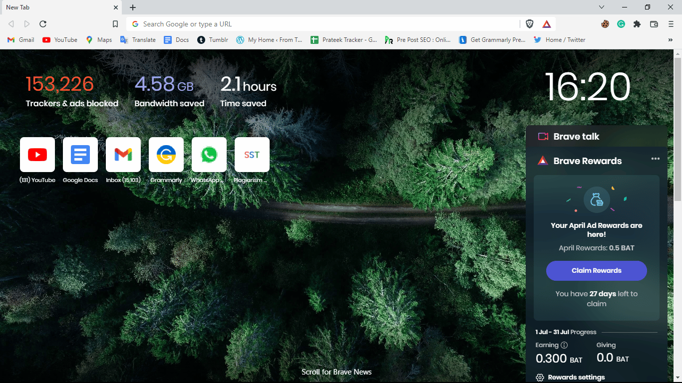 Open your web browser