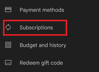 Tap on Subscriptions | How to Cancel My Tinder Gold Subscription