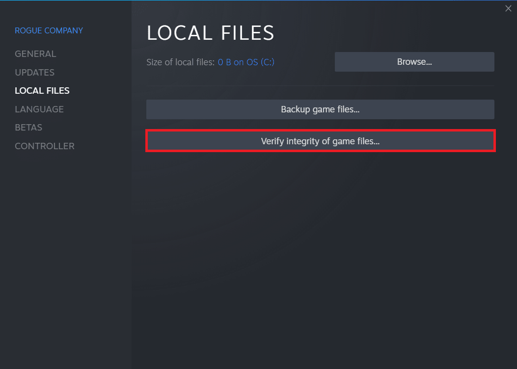 Verify Integrity of Games