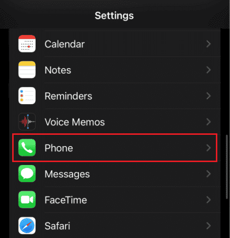 Open Settings and tap on Phone | How to Block Number from Calling and Texting on T-Mobile