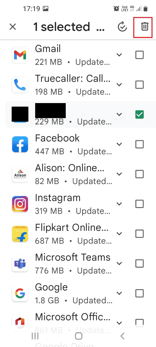 Tap on the Trash option. How to Disable Gear VR Service