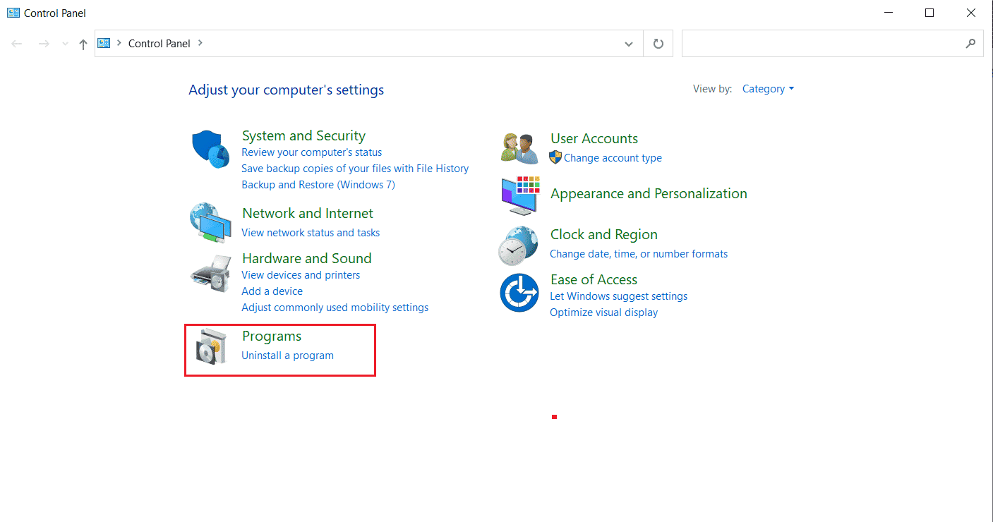 Select Programs