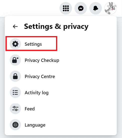 Select Settings