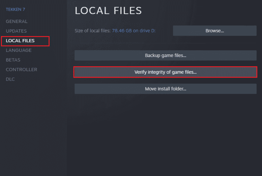 verify integrity of game files