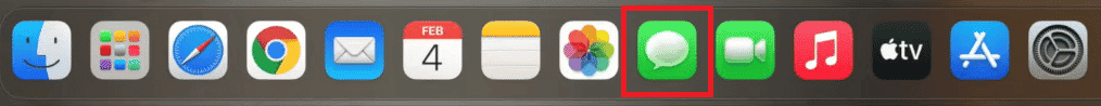 Open the Messages app on your Mac devices | How Do You Delete Multiple iMessages on Mac