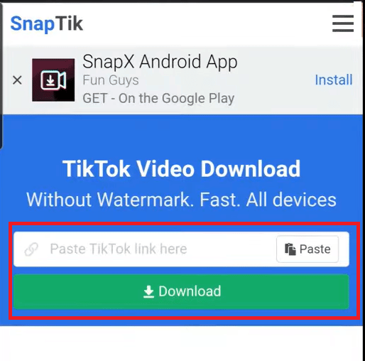 Tap on Download | How to Save Your Video on TikTok Without Watermark