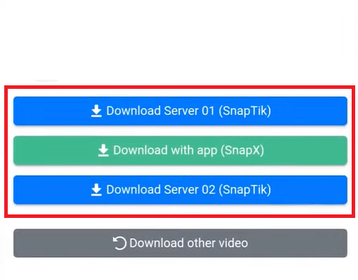 Choose any of the options to download