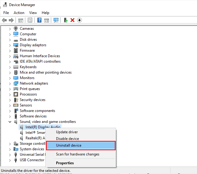 Reinstall Audio drivers