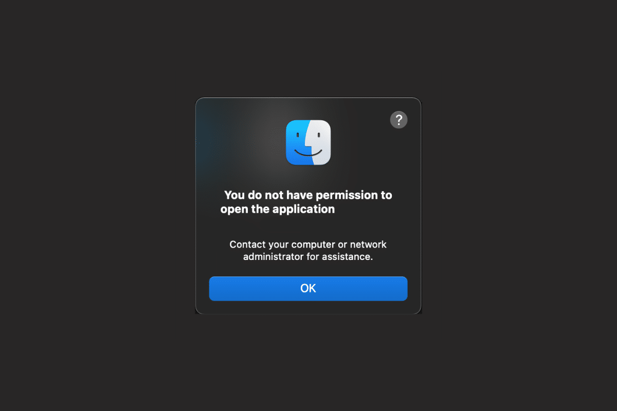 Fix You Don't Have Permission to Open the Application on Mac