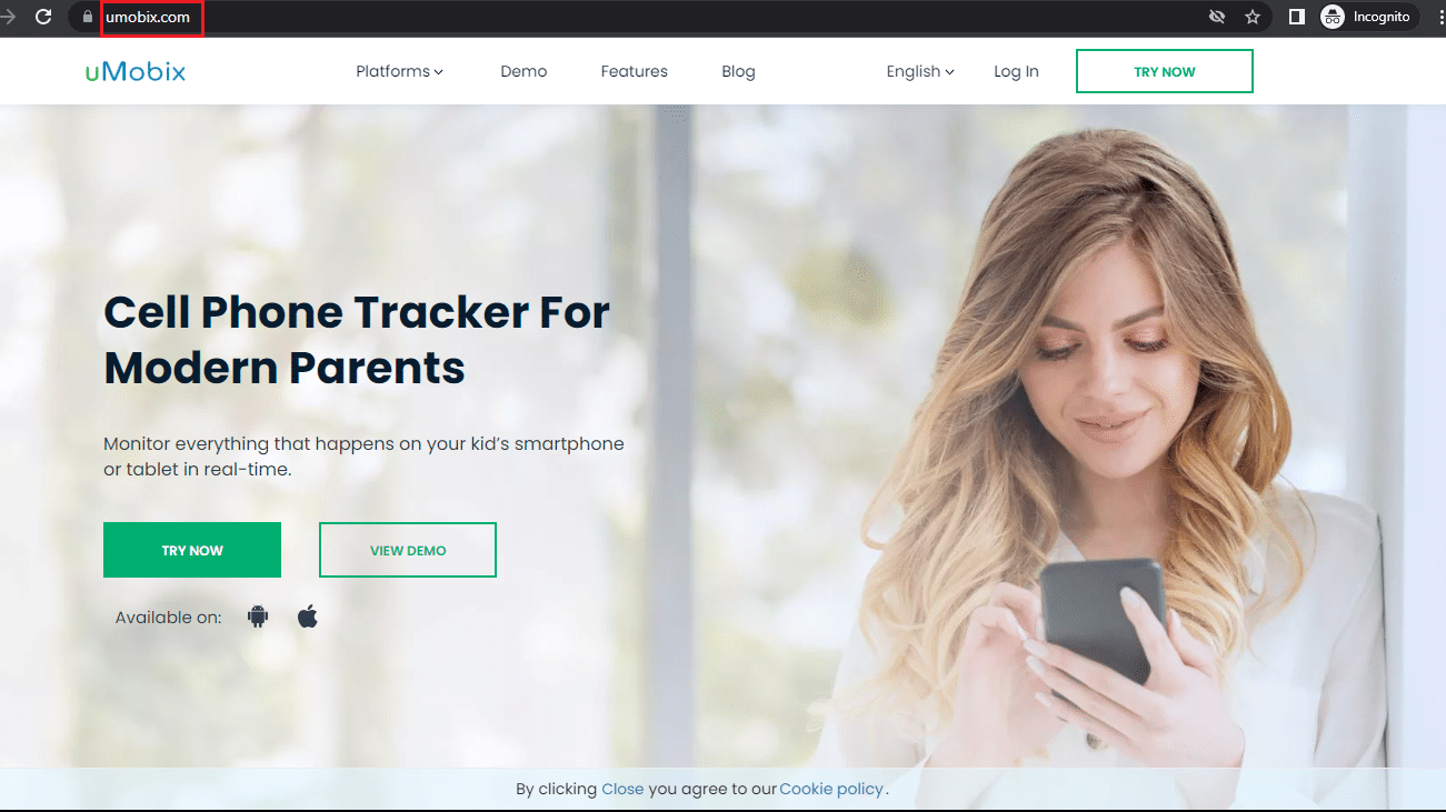 uMobix official webpage | How to Read Text Messages from Another Phone without Them Knowing for Free