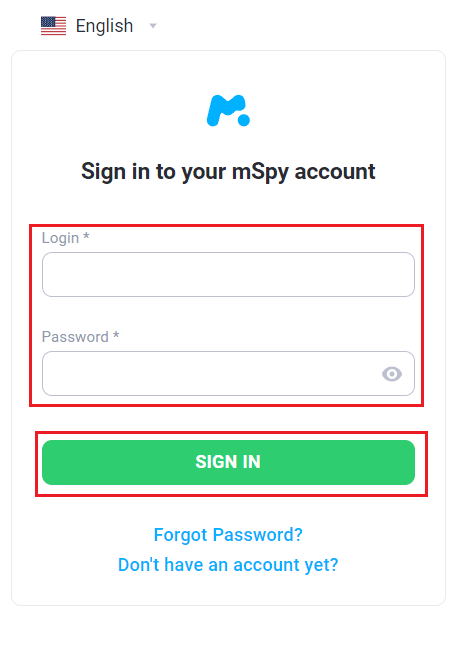 Visit the mSpy Log in page on your PC or phone and SIGN IN to your account with credentials | How to Read Text Messages from Another Phone without Them Knowing for Free