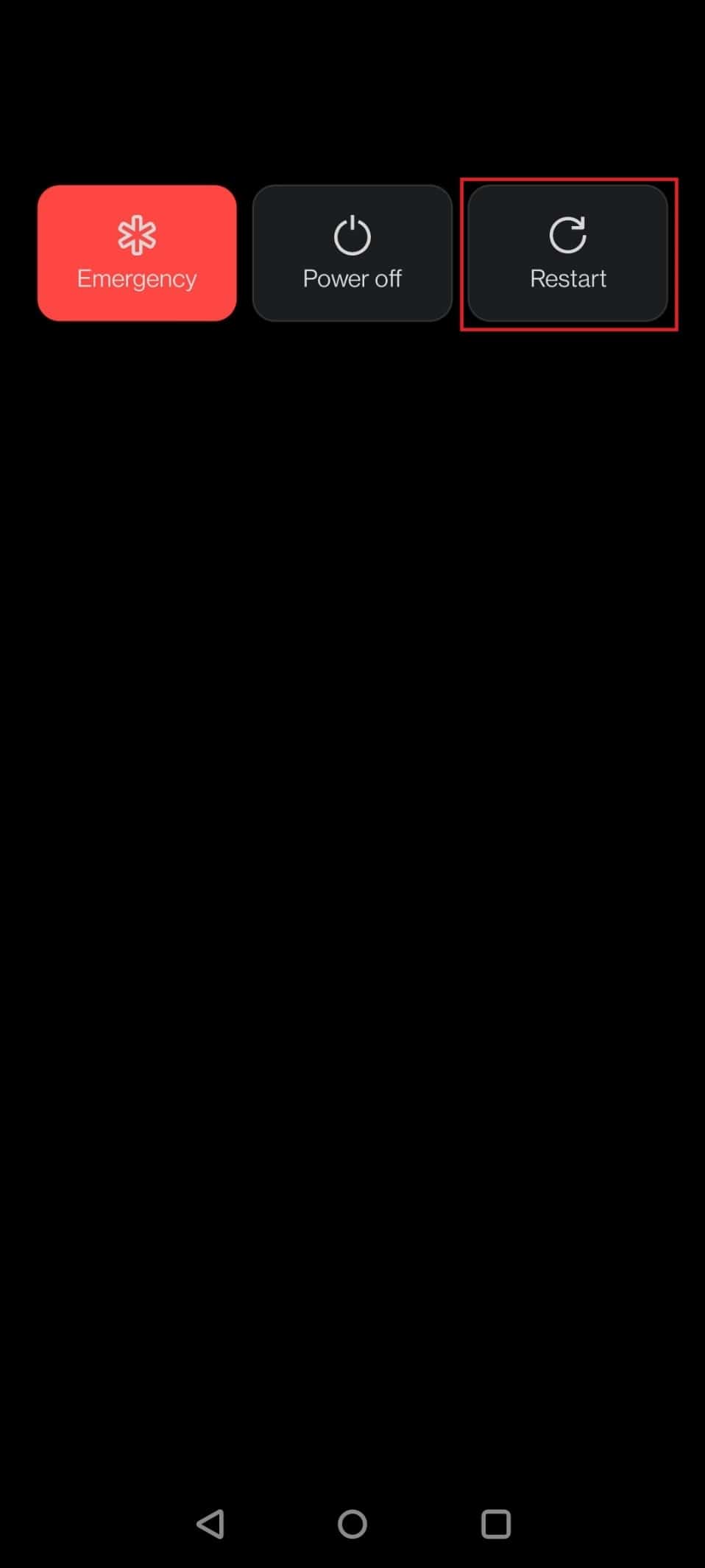 Tap on Restart. Fix Disney Plus Protected Content License Error