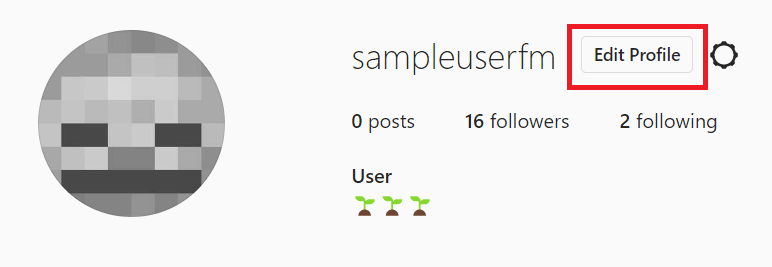 Click on Edit Profile | How to See Unsent Messages on Instagram