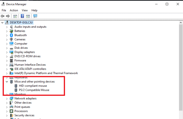 Expand Mice and other pointing devices. How to Perform Reverse Scrolling on Windows 10