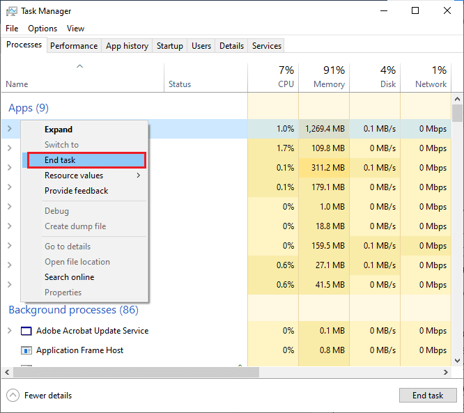 switch to the Processes tab and look for AutoHotkey which will be under the Background processes or Apps sometimes