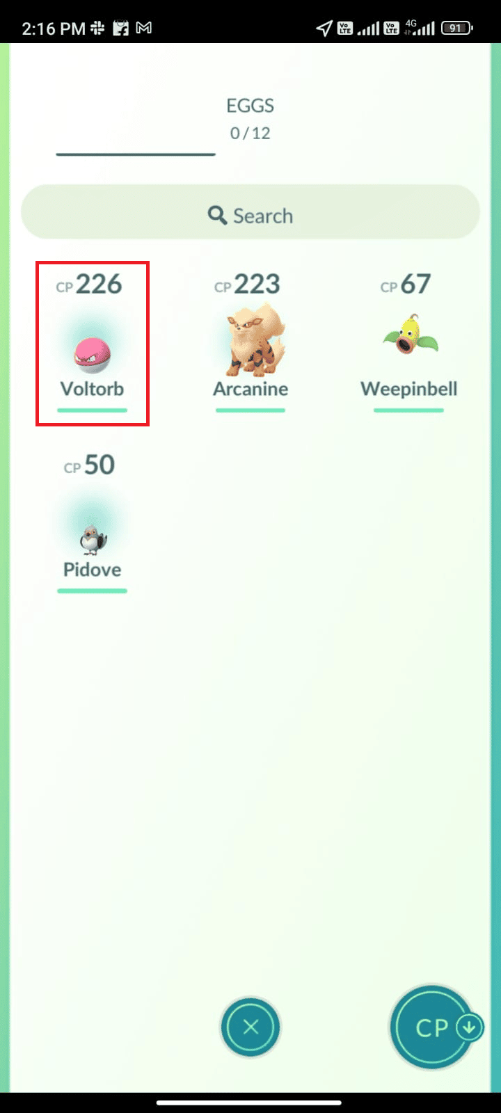 choose the most recent Pokémon that is causing the problem