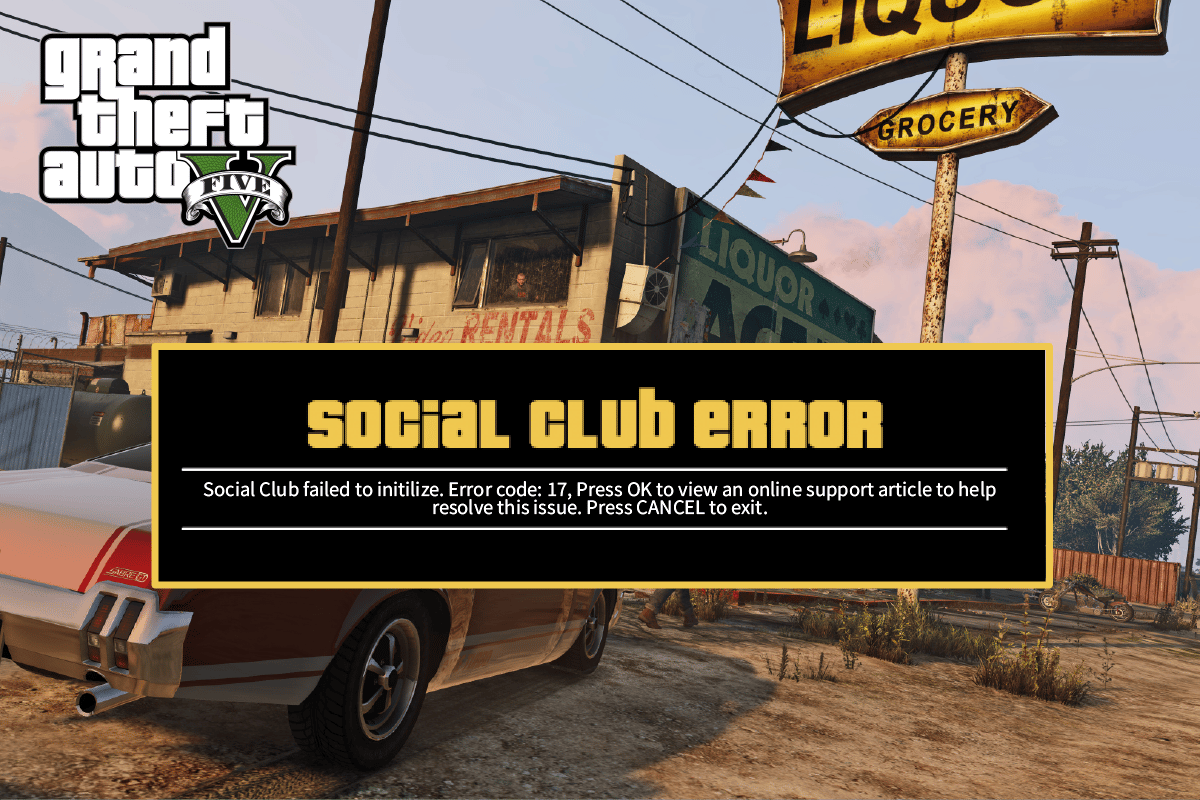 Fix GTA V Social Club Error on Windows 10