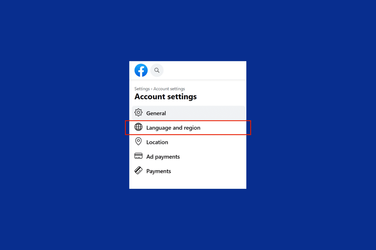 How to Change the Language on Facebook Back to English