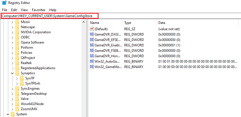 go to GameConfigStore key folder path. How to Get Rid of MS Gaming Overlay Popup