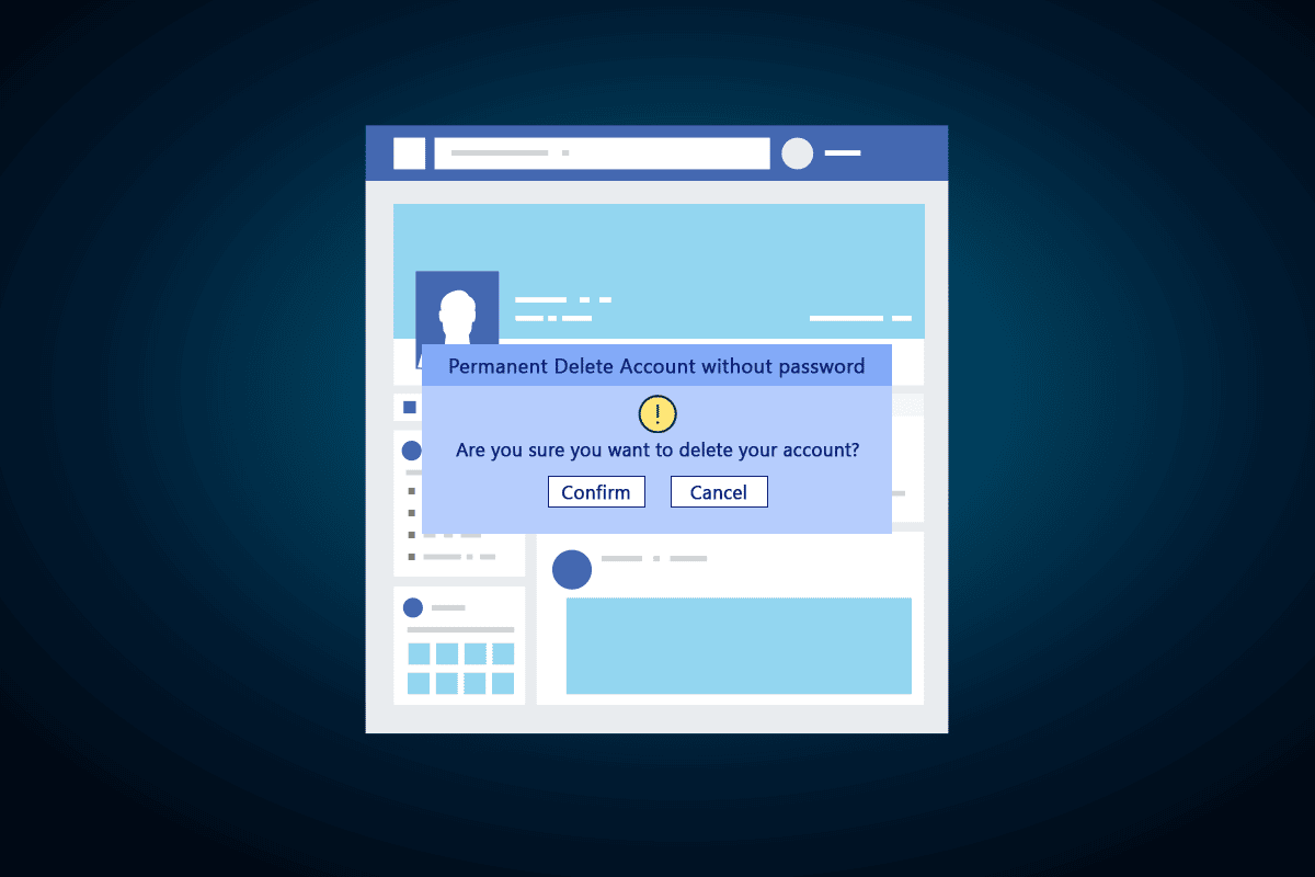 How to Delete Facebook Account Without Password