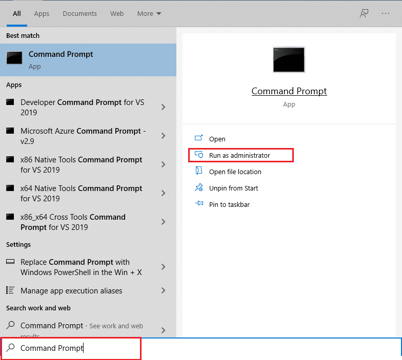 run command prompt as administrator. How to run sfc scannow repair command