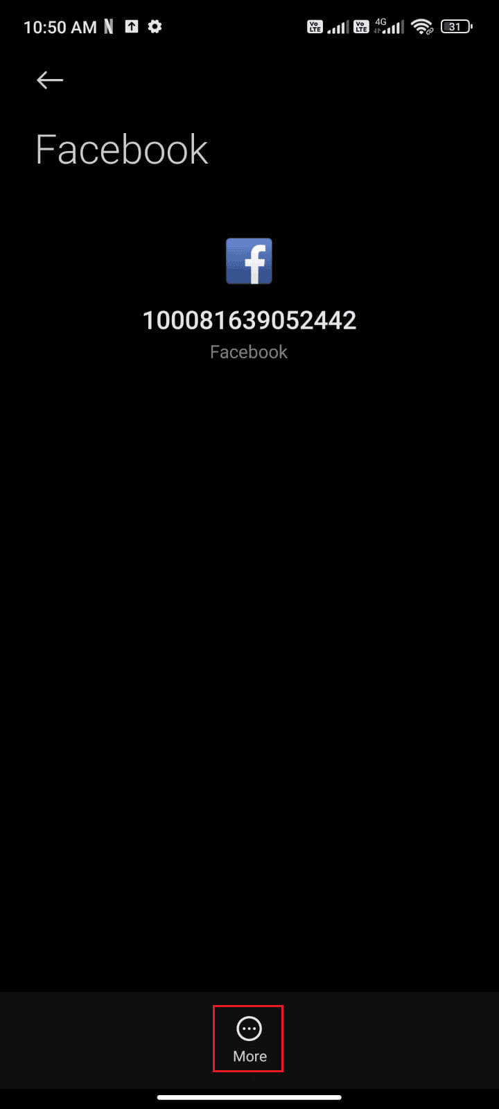 tap the More option. Fix Facebook Keeps Crashing on Android