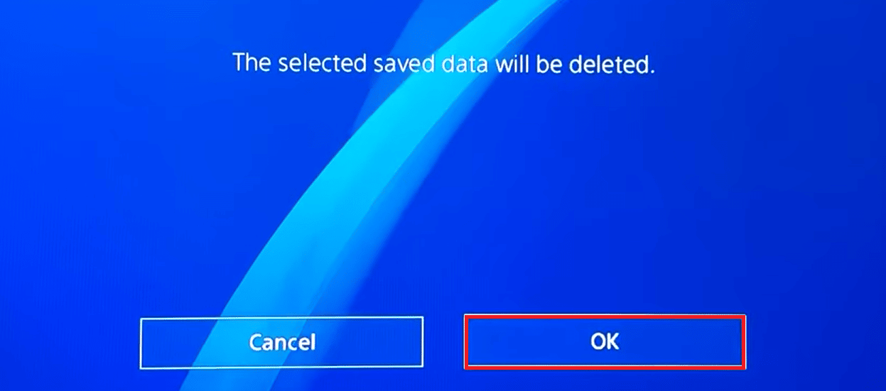 click on OK